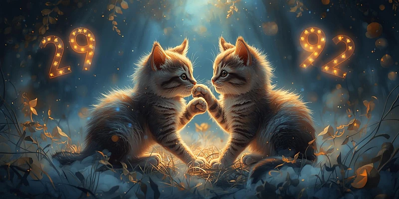 Mơ thấy 2 con mèo với số đề may mắn