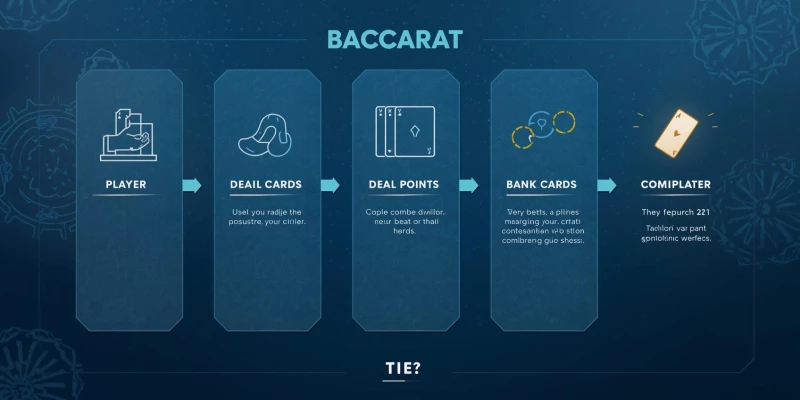 Các bước Cách chơi Baccarat nhanh chóng